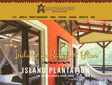 Tablet Screenshot of islandplantationbocas.com
